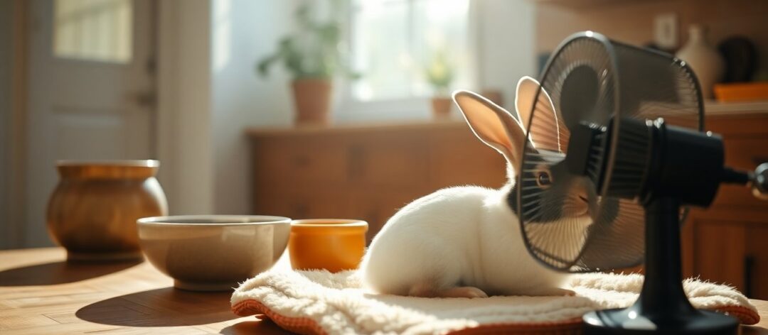 Conigli e caldo: strategie sicure per evitare il colpo di calore