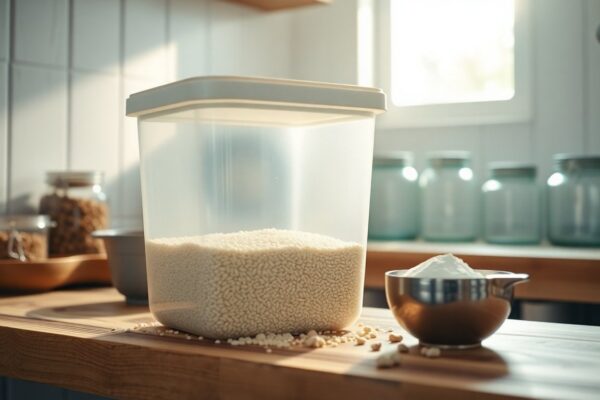 Contenitore per alimenti 25 litri: pratica soluzione per crocchette e scorte