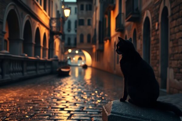 Gatto di Pixar: prime immagini del noir felino ambientato a Venezia