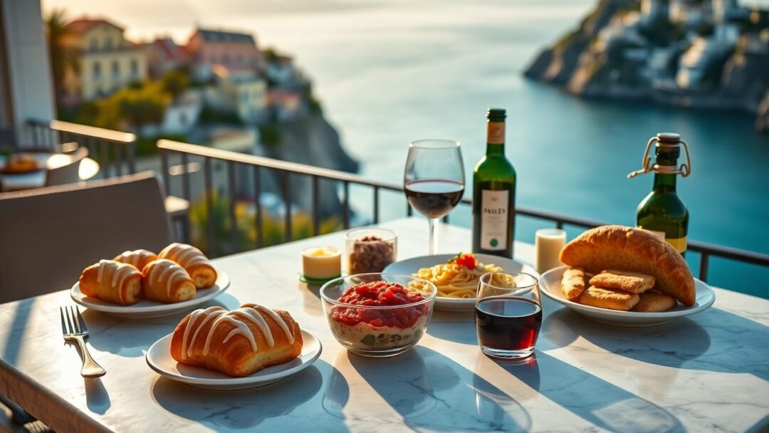 Paolo Bonolis in visita ad Amalfi: tappa alla Pasticceria Pansa e cena alla Caravella