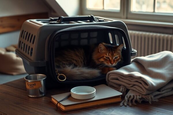 Partire con il gatto: consigli pratici e il modello di Giuliano il Maine Coon