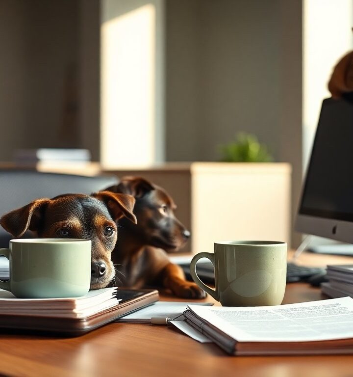 Portare cani e gatti al lavoro: benefici reali e regole per un ufficio pet-friendly