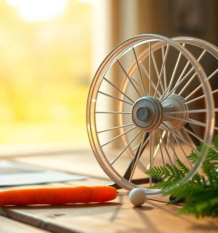 Ruota per criceto: diametro, materiali, silenziosità e idee di arricchimento economiche
