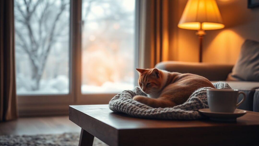 Se il tuo gatto guarda al calice, è dispiaciuto: segni di freddo e rimedi