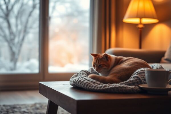 Se il tuo gatto guarda al calice, è dispiaciuto: segni di freddo e rimedi