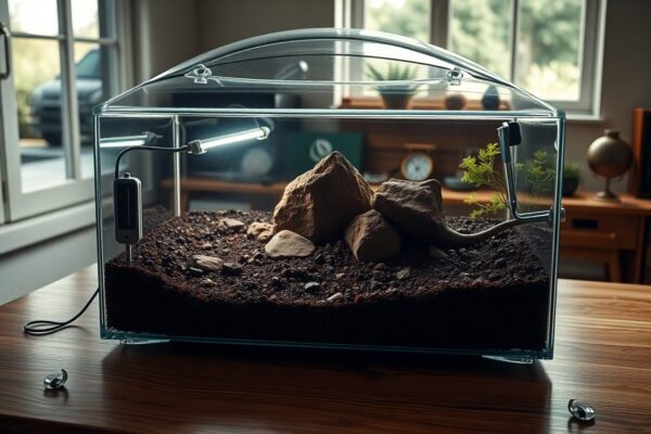 Terrario per rettili: come allestirlo in modo sicuro e funzionale