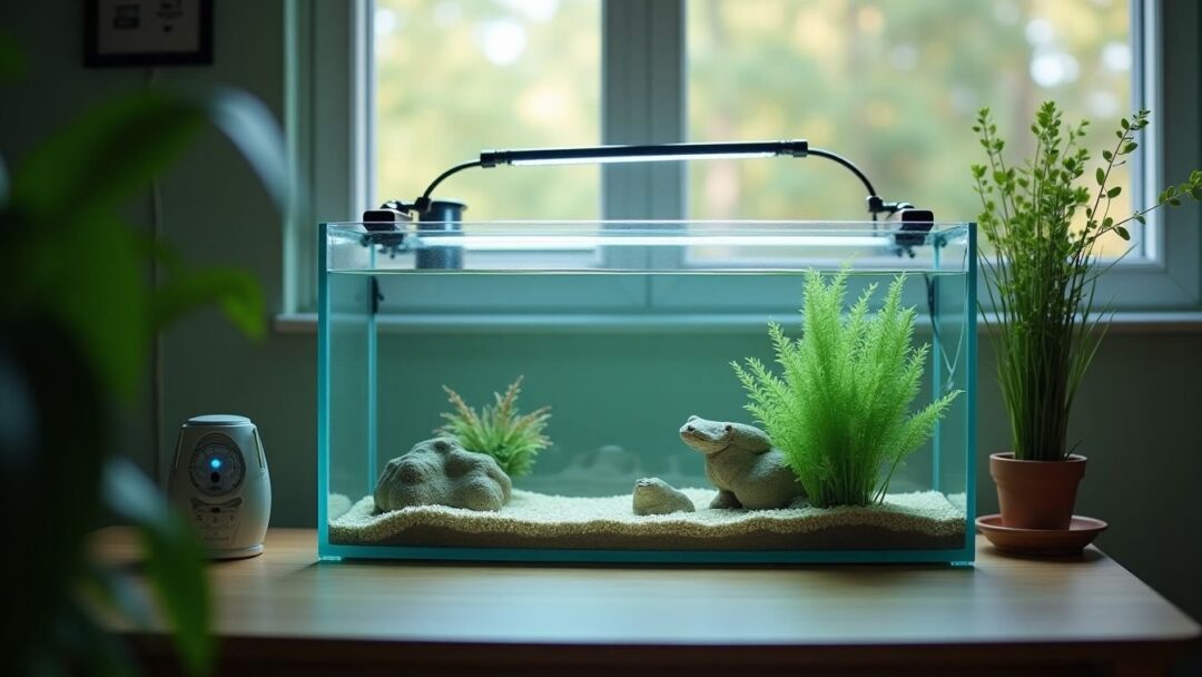 Acquario stabile con il caldo: tecniche per temperatura, ossigeno e qualità