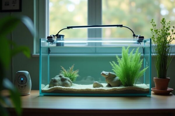 Acquario stabile con il caldo: tecniche per temperatura, ossigeno e qualità