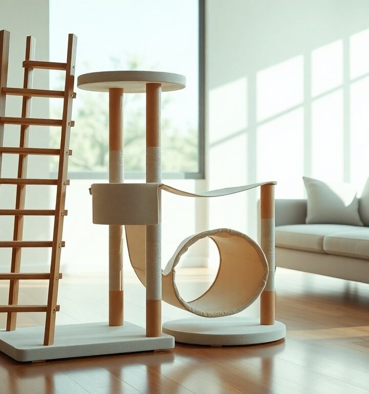 Arredo felino senza lavori: percorsi verticali e rifugi
