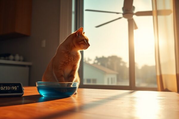Gatti e caldo: segnali di ipertermia e strategie di prevenzione