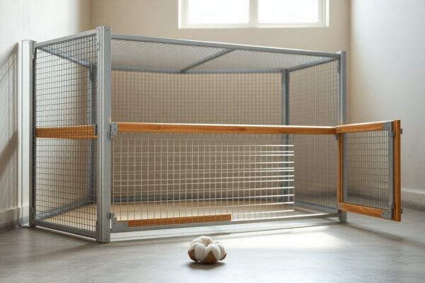 Recinto per conigli indoor: materiali, misure minime e montaggio modulare