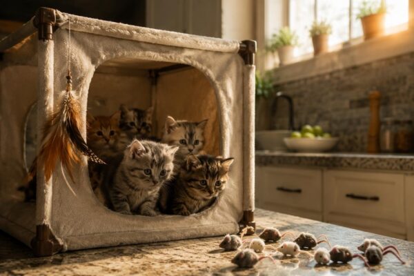Socializzazione dolce dei gattini: protocollo settimanale