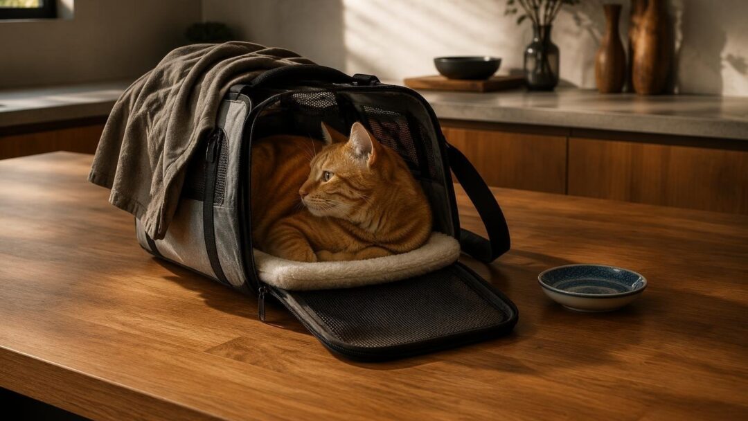 Viaggiare con il gatto: trasportino, abituazione e trucchi anti-stress