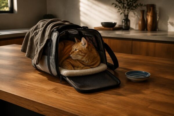 Viaggiare con il gatto: trasportino, abituazione e trucchi anti-stress