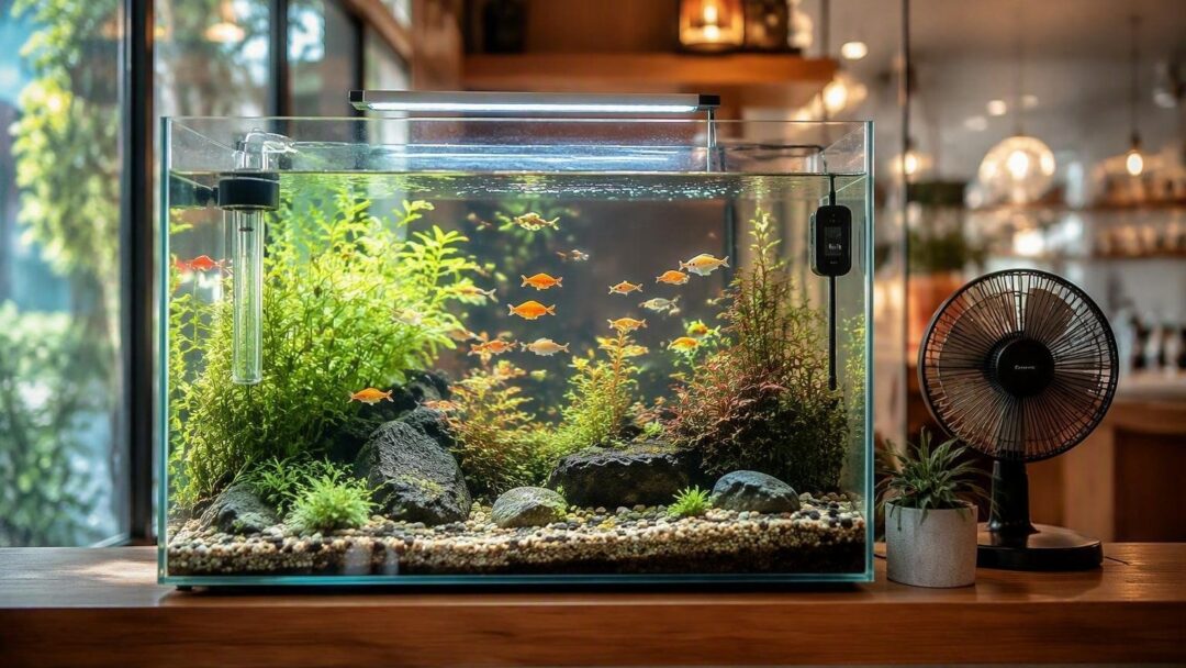 Acquario in estate: come stabilizzare temperatura e ossigeno senza rischi