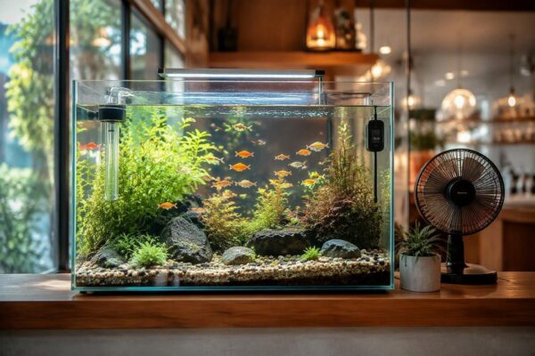Acquario in estate: come stabilizzare temperatura e ossigeno senza rischi