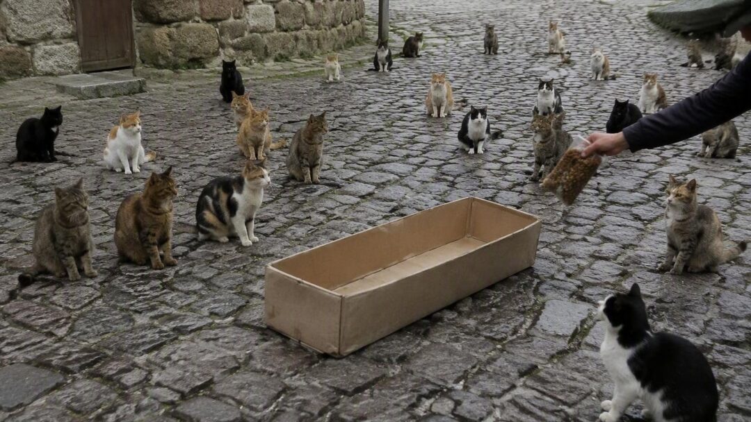 Colonia felina protetta a Muros: tutela e benessere per i gatti liberi