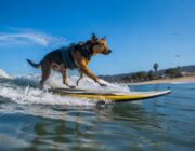Dog surfing e giochi d’acqua: guida pratica per allenare il cane in sicurezza