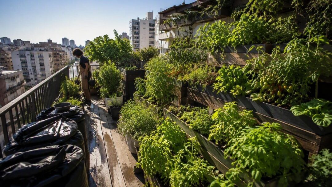 Micro-orti urbani: come trasformare balconi in sistemi produttivi