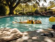 Nuoto per cani in sicurezza: passi, giubbotto e stress