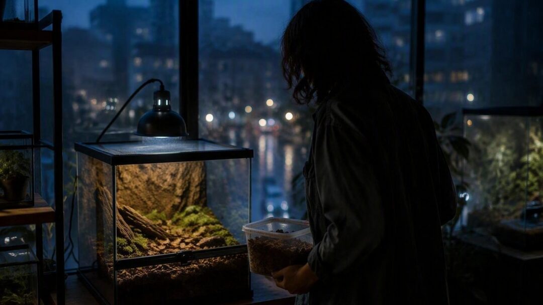 Setup bioattivo per rettili: terrario, substrati, microfauna e UVB