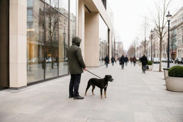 Sicurezza in città con il cane: museruola e guinzaglio
