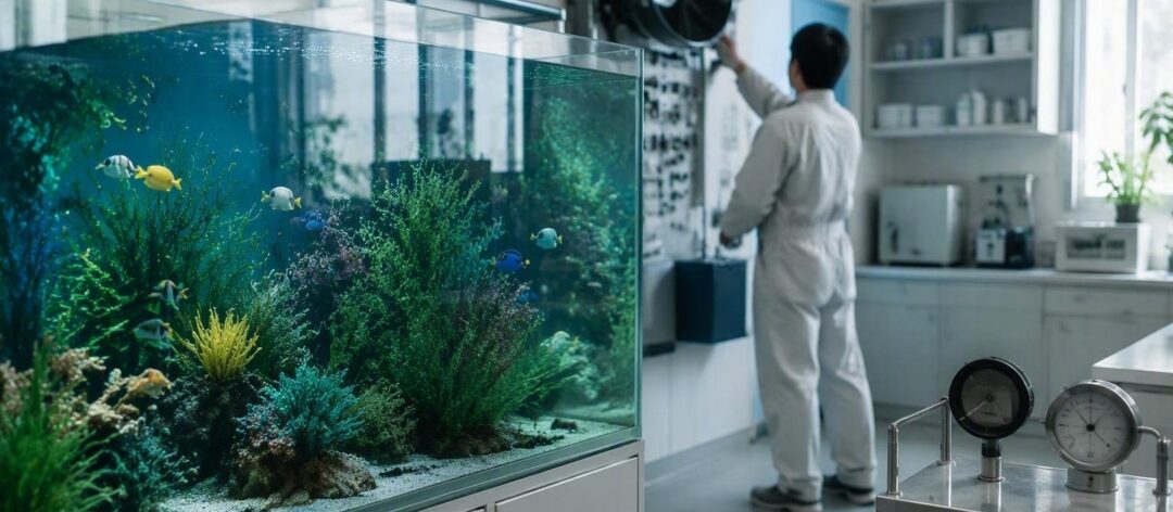 Stabilizzare l’acquario d’estate con ventole, luci e fotoperiodo