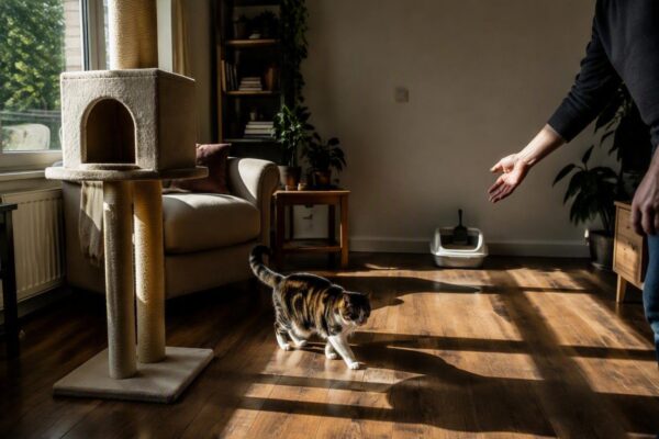 Stress nel gatto: come riconoscerlo e ridurlo in casa