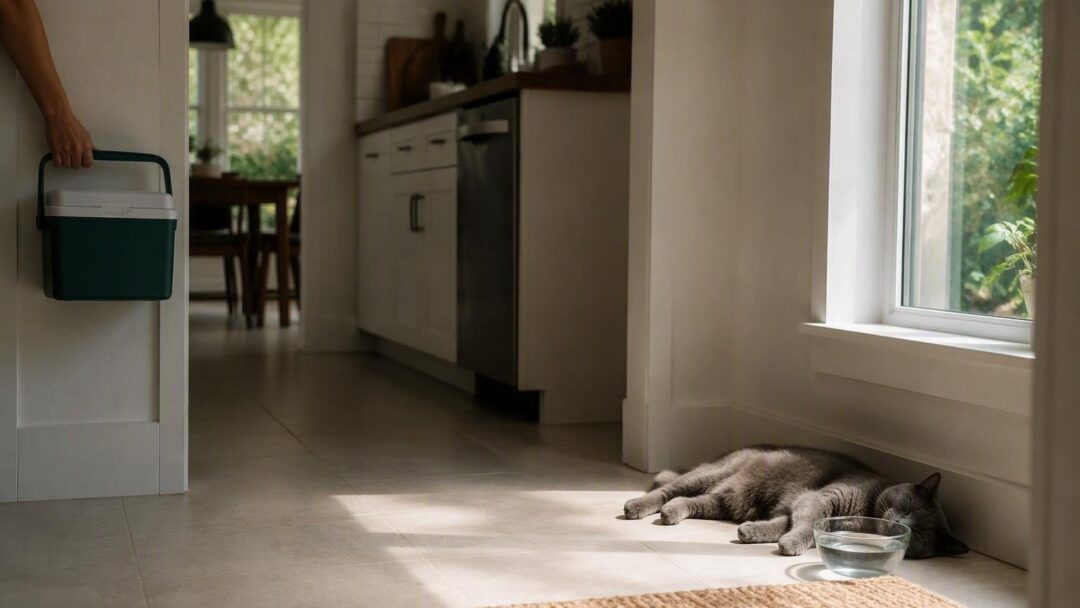 Temperatura ideale del gatto: rischi del caldo e come agire