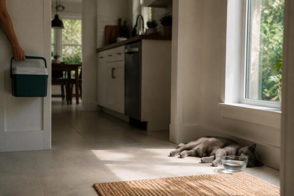 Temperatura ideale del gatto: rischi del caldo e come agire