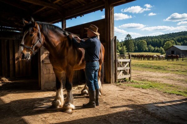 Toelettatura del cavallo: spazzolatura, zoccoli, salute e alimentazione