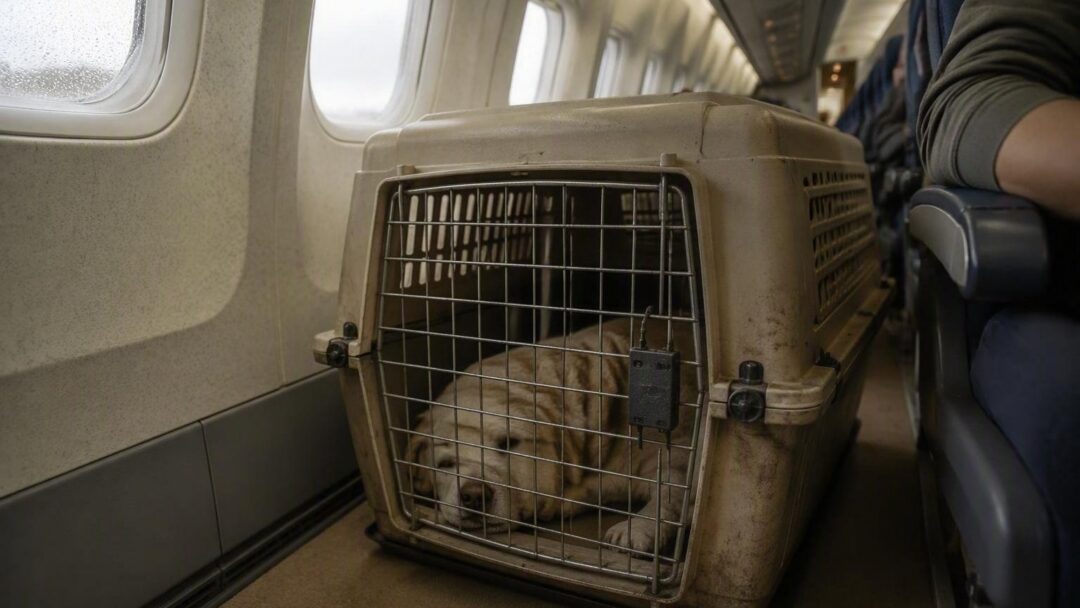 Trasporto aereo di cani di taglia grande: cabine, stive e soluzioni speciali
