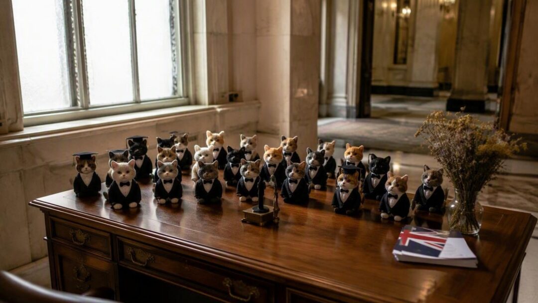 Roberto Vignoli immagina un mondo governato dai gatti: arte, politica e natura