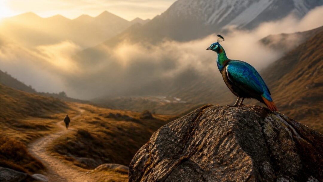 Canto in alta quota, il turismo costringe il monal a cambiare voce