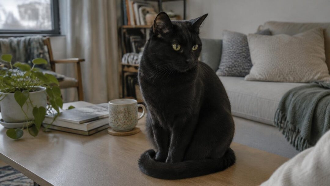Gatto nero: verità, adozione e vita insieme