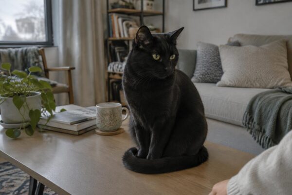 Gatto nero: verità, adozione e vita insieme