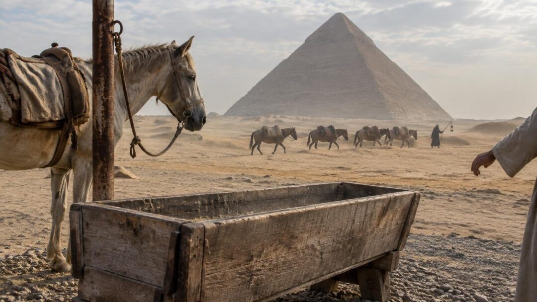 Programma di benessere per i cavalli da lavoro a Giza: 700 a 2.000 esemplari