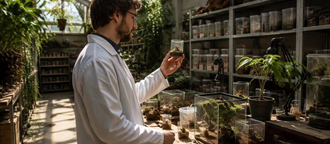 Ragni saltatori: microterrario sicuro e stimolante