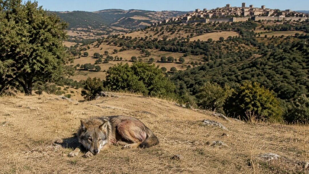Violenza contro i lupi nella provincia di Arezzo