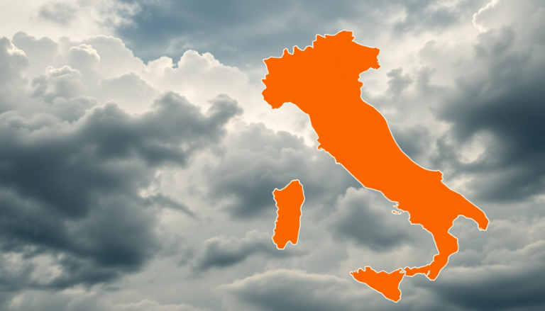 Allerta meteo arancione per temporali su Potenza