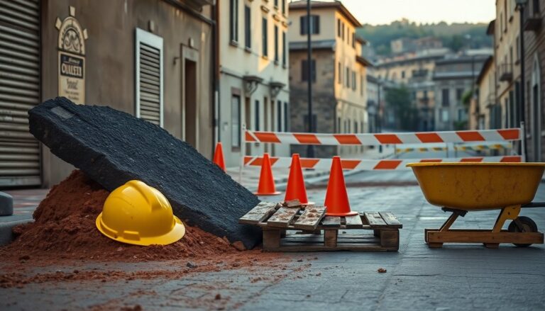 Smottamento in via Vittorio Emanuele a San Chirico Raparo: interventi e tutela