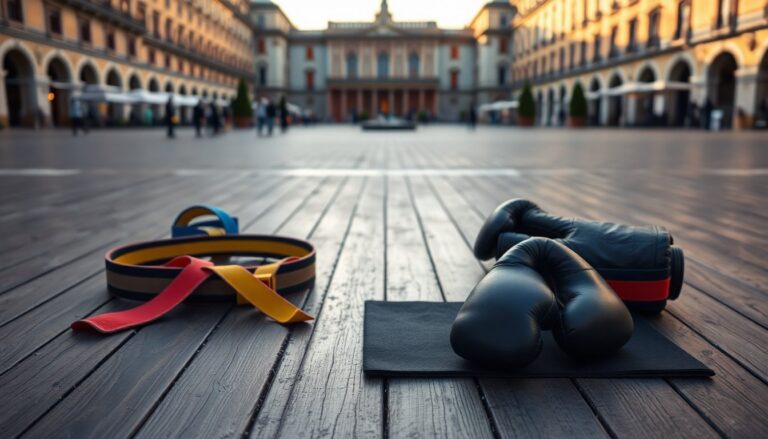 Esami di cintura di kickboxing a Venosa: evento pubblico in piazza Umberto I