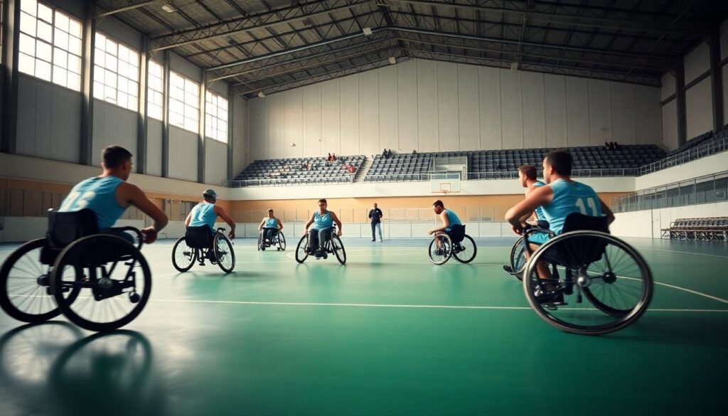 Raduno a Melfi per la Nazionale italiana di Parahockey in vista di Roma, Belgio e Paesi Bassi
