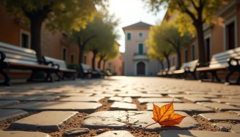 La sindrome della piazza vuota: quando l’autunno abbandona Rocca Capestro