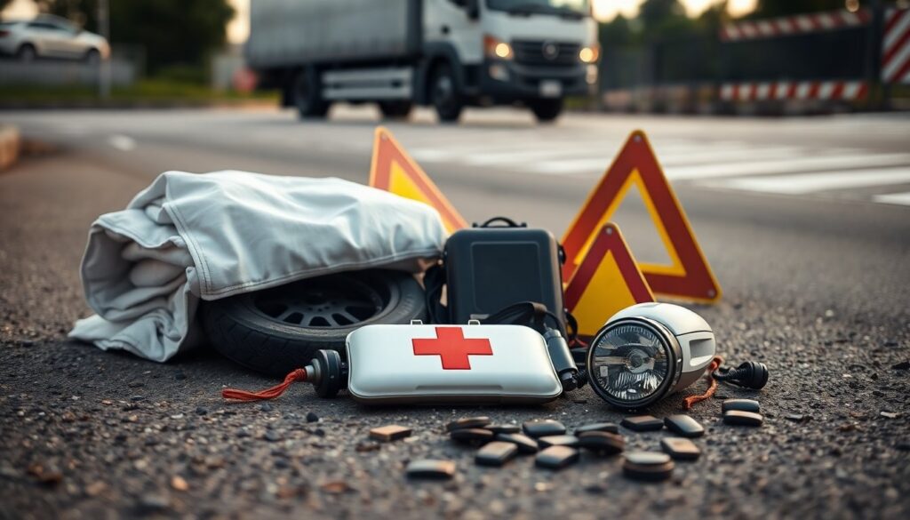 Scontro moto-camion a Matinella: giovane centauro trasportato a Eboli