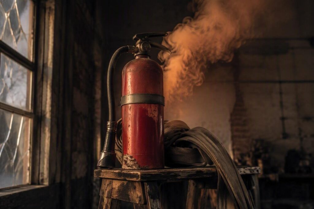 Incendio a Teggiano: Vigili del Fuoco e Forze dell’Ordine in azione