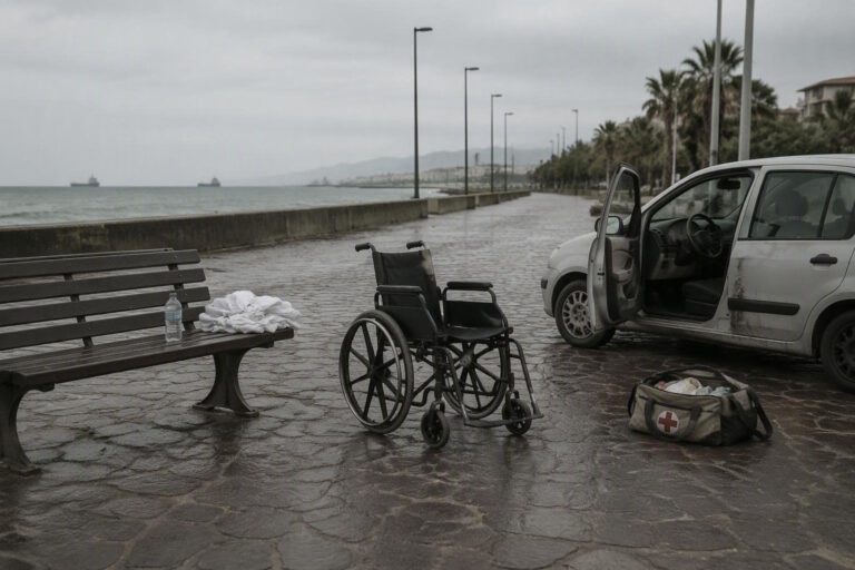 Incidente a Pontecagnano: soccorso un ragazzo su sedia a rotelle