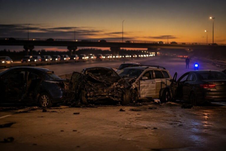 Incidente stradale sull’autostrada A2: quattro auto coinvolte e cinque persone ferite
