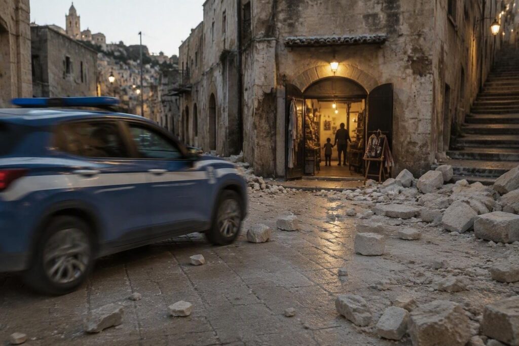 Minacce e aggressioni a Matera: arrestato un 27enne