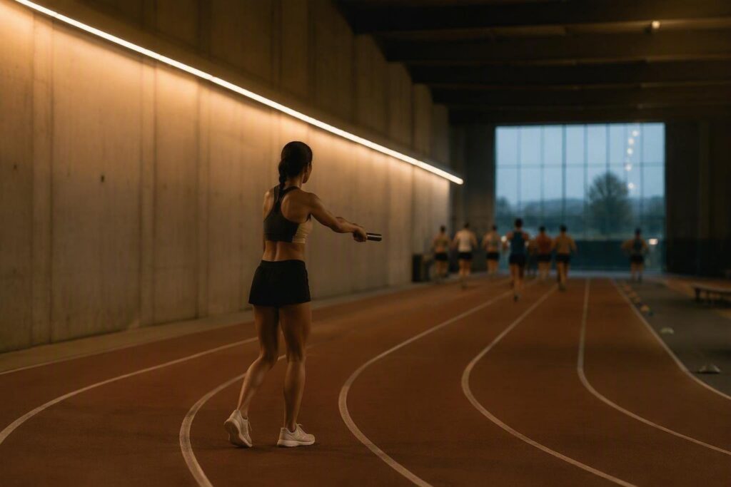 4×400 mista: come funziona, ruoli, cambi e allenamento